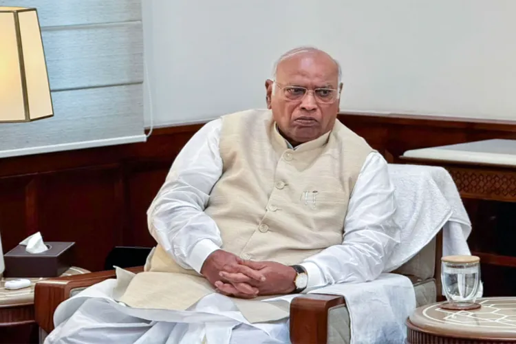 Congress president Mallikarjun Kharge 