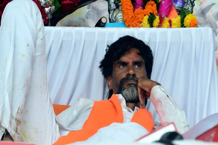 Quota activist Manoj Jarange