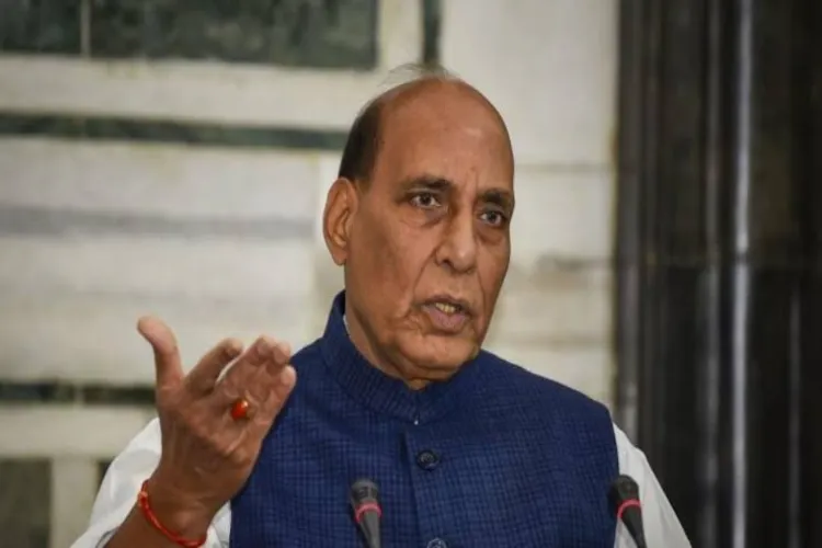 Defence Minister Rajnath Singh