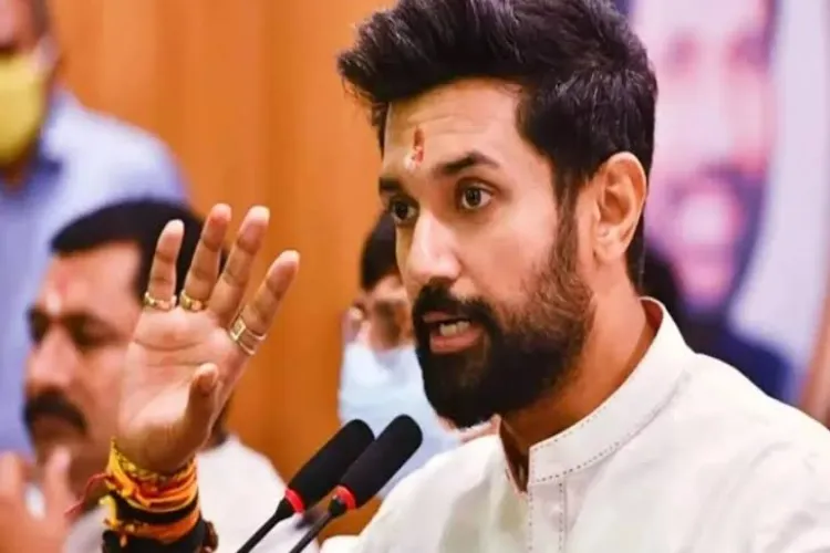 Union Minister Chirag Paswan 