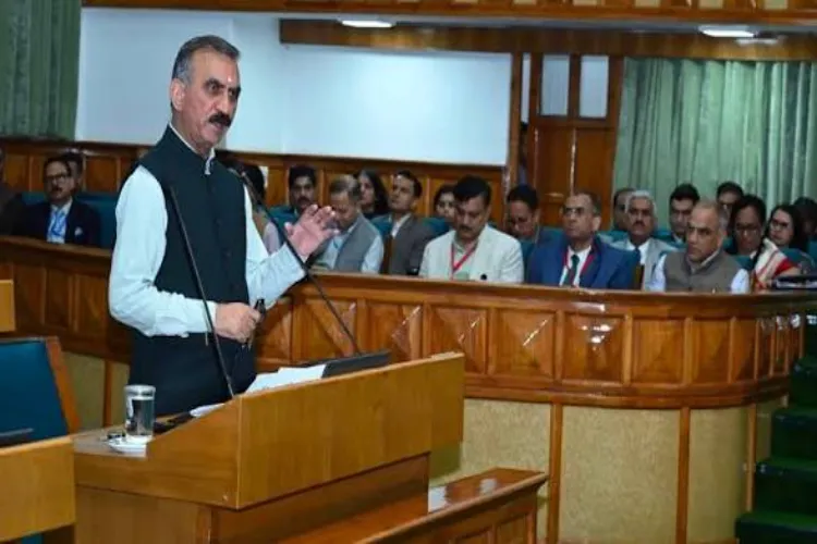 Himachal Chief Minister Sukhvinder Singh Sukhu 