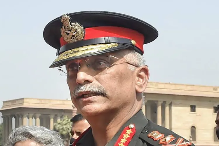 Former Army chief General M M Naravane 