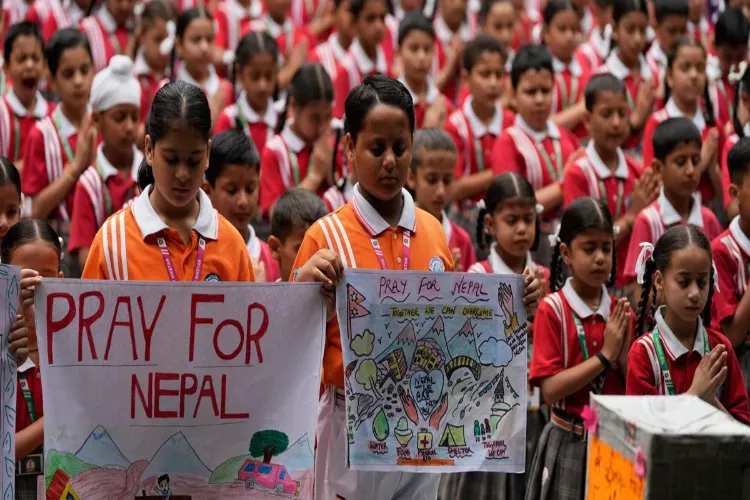 Jammu school children