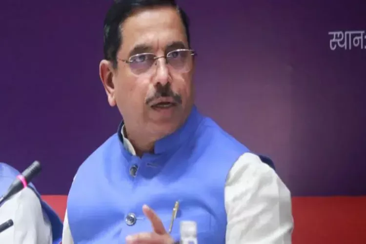 Union Minister Pralhad Joshi