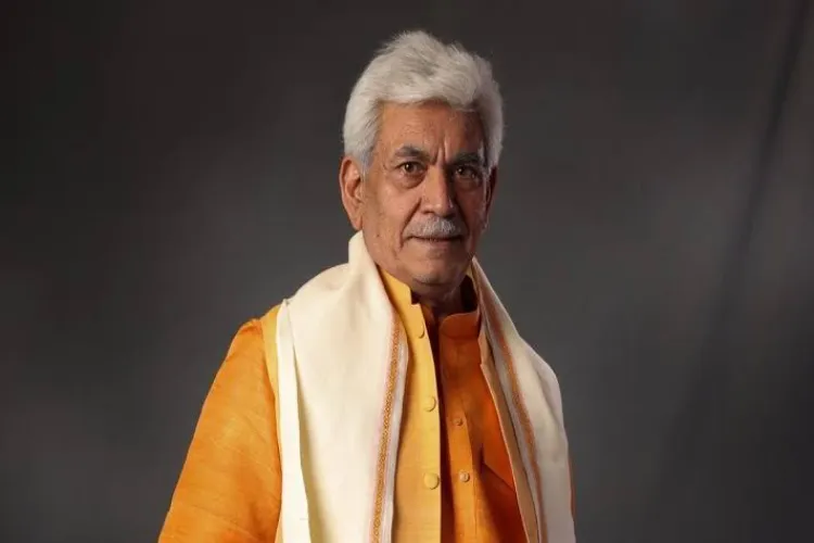 Lieutenant Governor Manoj Sinha