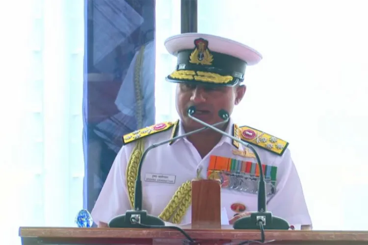 Chief of the Naval Staff Admiral Krishna Swaminathan