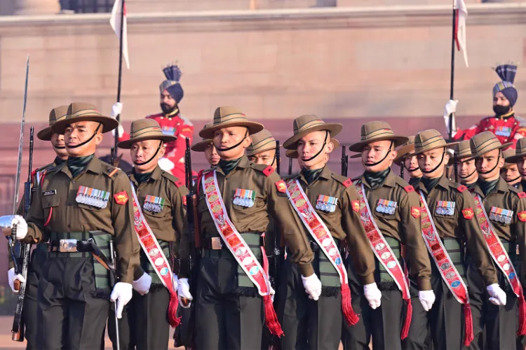 Visual of Change of Guard Ceremony 