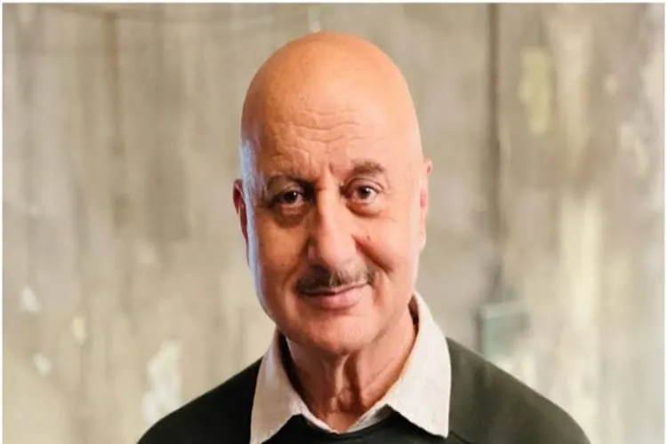Veteran actor Anupam Kher 
