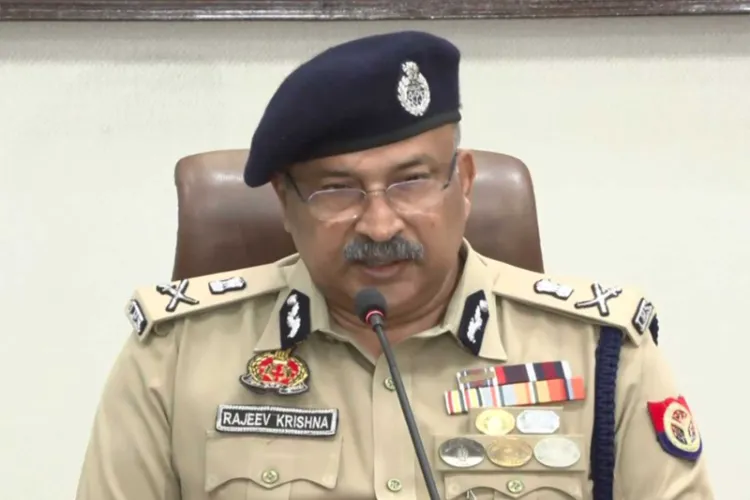 Uttar Pradesh DGP Rajeev Krishna