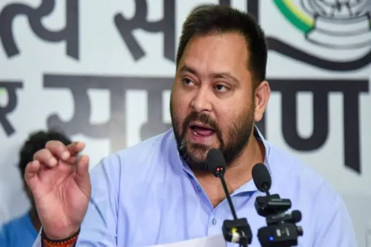 RJD national working president Tejashwi Yadav