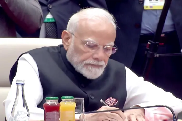 PM Modi signs declaration at 26th SCO Summit