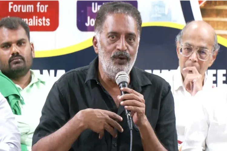 Actor and activist Prakash Raj