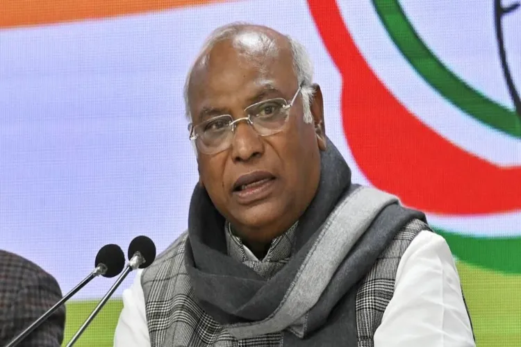 Congress president Mallikarjun Kharge 