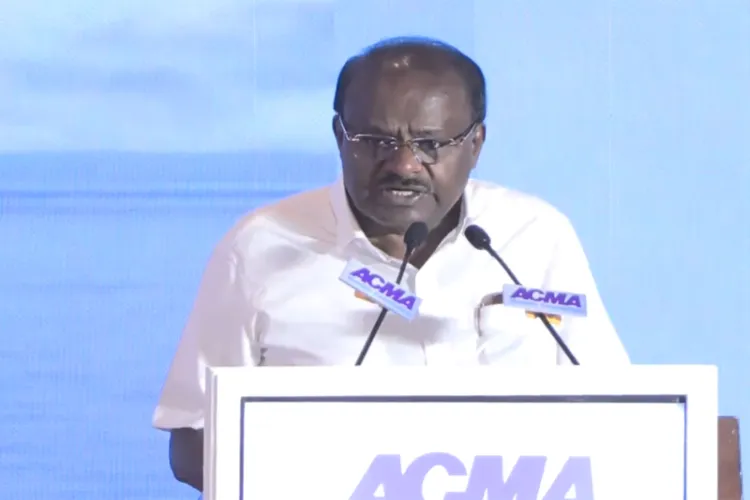 Union Minister H.D. Kumaraswamy 