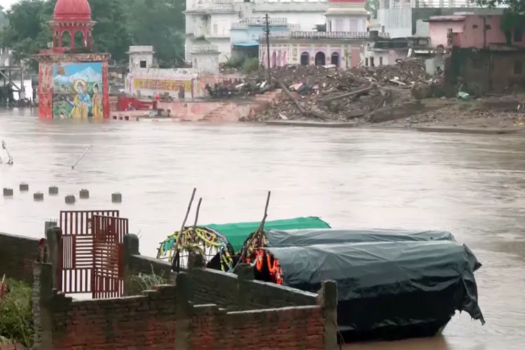 Mandakini River in Chitrakoot, Satna 