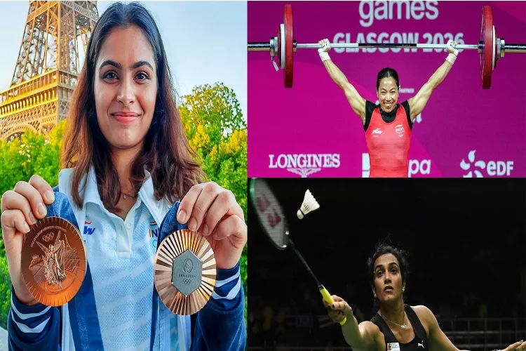 Manu Bhaker, Mirabai Chanu and PV Sindhu