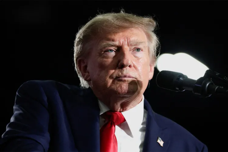 US President Donald Trump 