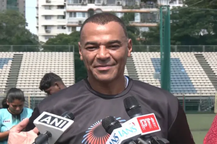 Brazilian football legend Cafu