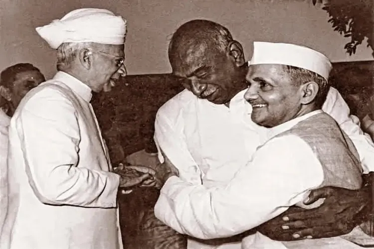 Dr Sarvepalli Radhakrishnan with Lal Bahadur Shastri