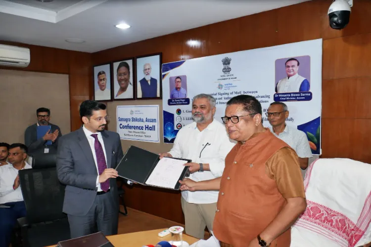 Samagra Shiksha, Assam has signed a MoU with LEHS – Wadhwani AI