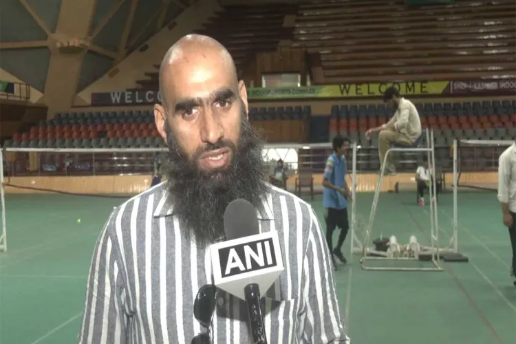 33rd District Srinagar Badminton Championship 2026–27 organiser Uzair Kachroo 
