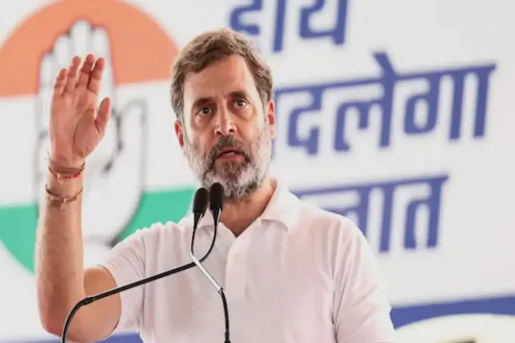 Congress leader Rahul Gandhi