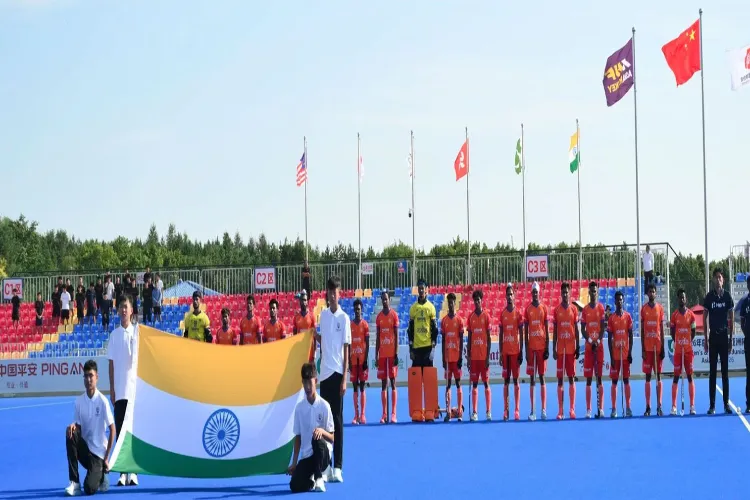 Indian Junior Men’s Team. 