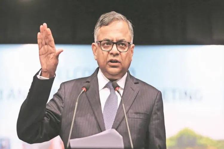 Air India Chairman N Chandrasekaran 