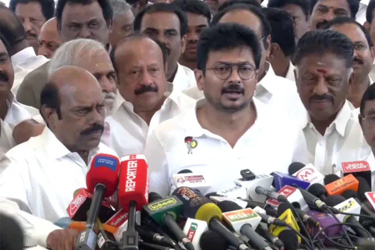 Tamil Nadu Leader of Opposition Udhayanidhi Stalin