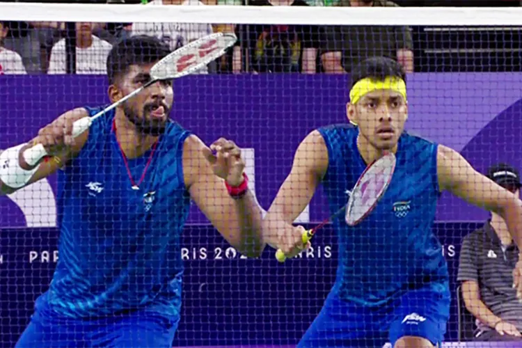 Satwiksairaj Rankireddy and Chirag Shetty