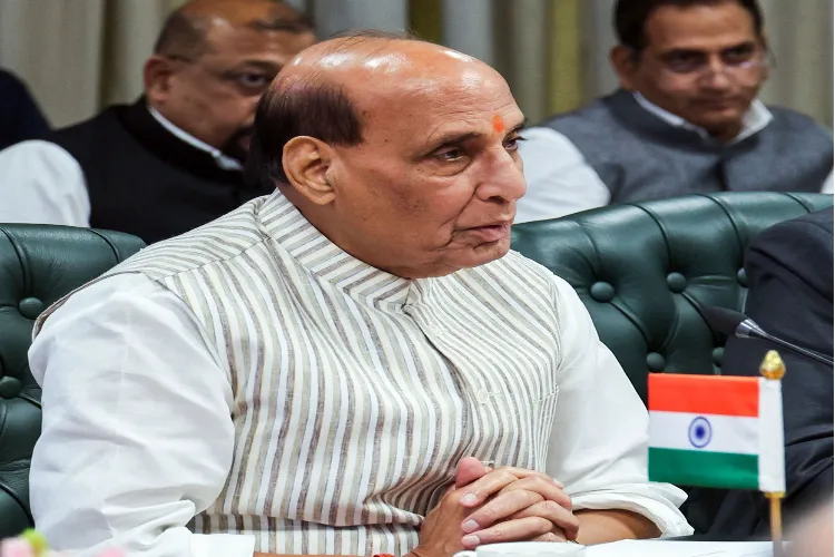 Defence Minister Rajnath Singh