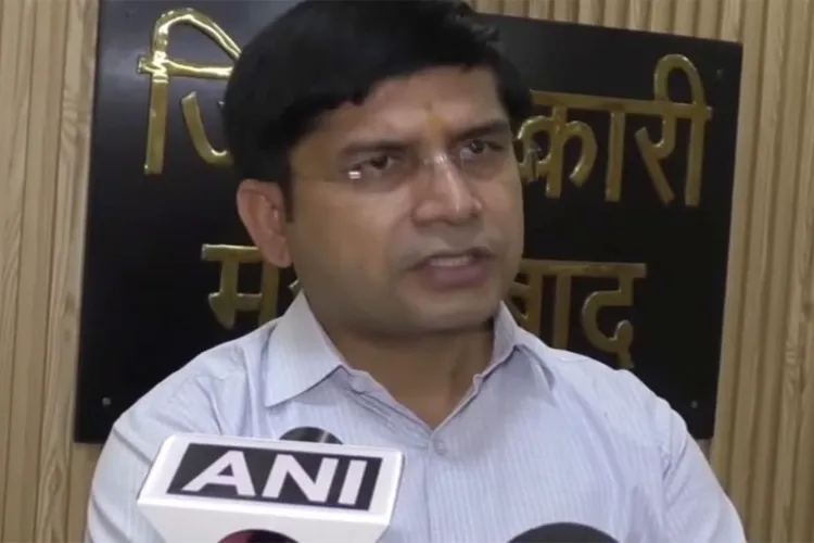 Moradabad District Magistrate Rajendra Pensia