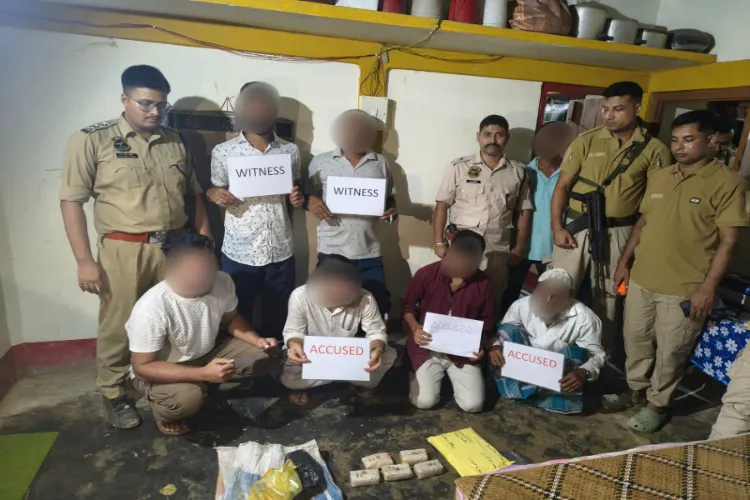 Sribhumi Police seized 20,000 Yaba tablets worth ₹2 crore in two operations, with four accused apprehended