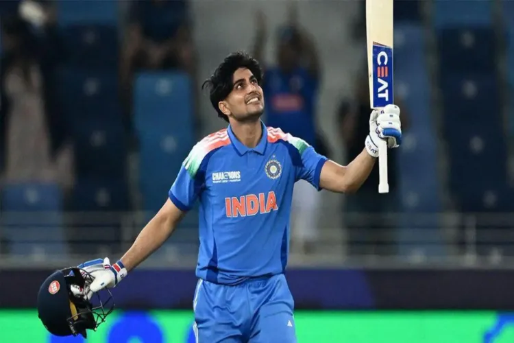 India’s Test and ODI captain Shubman Gill 