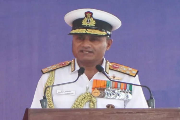 Chief of Naval Staff Adm Krishna Swaminathan