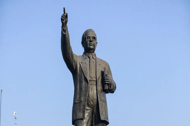 Statue of Dr B R Ambedkar 