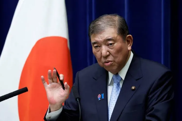 Former Japanese Prime Minister Shigeru Ishiba 