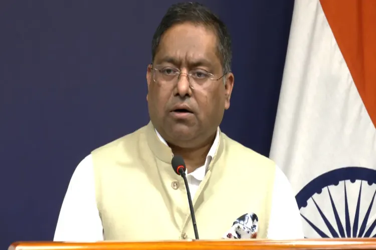 Ministry of External Affairs spokesperson Randhir Jaiswal