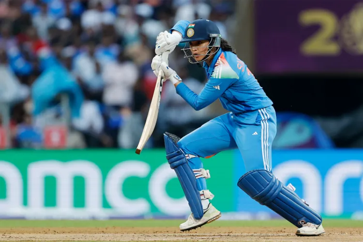 Cricketer Smriti Mandhana