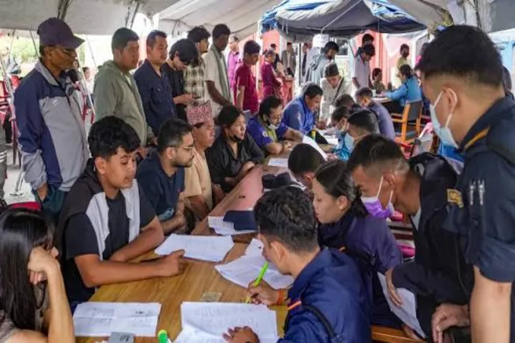 Visual from DNA testing camp