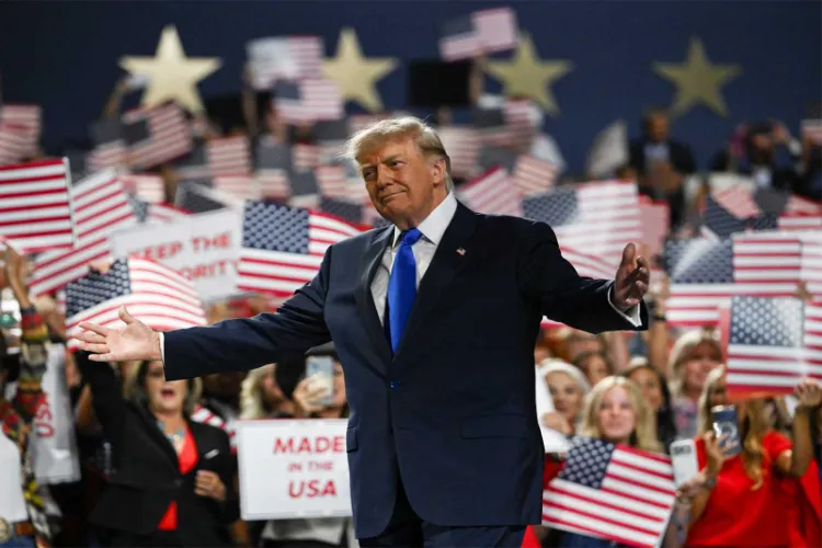 US President Donald Trump 