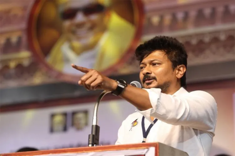 Tamil Nadu Leader of Opposition Udhayanidhi Stalin