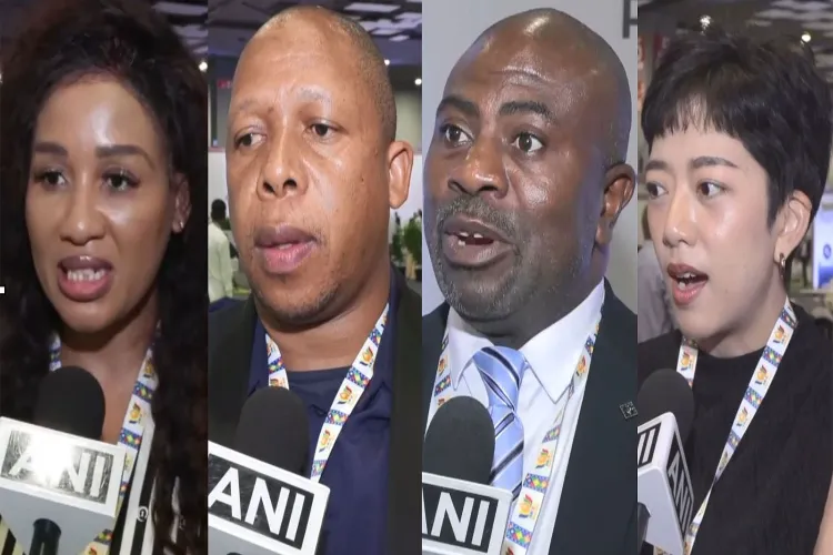 South African journalists Edna Phashe, Siyabonga Sithole, Odoh Innocent and Thai journalist Phat Jintanakun