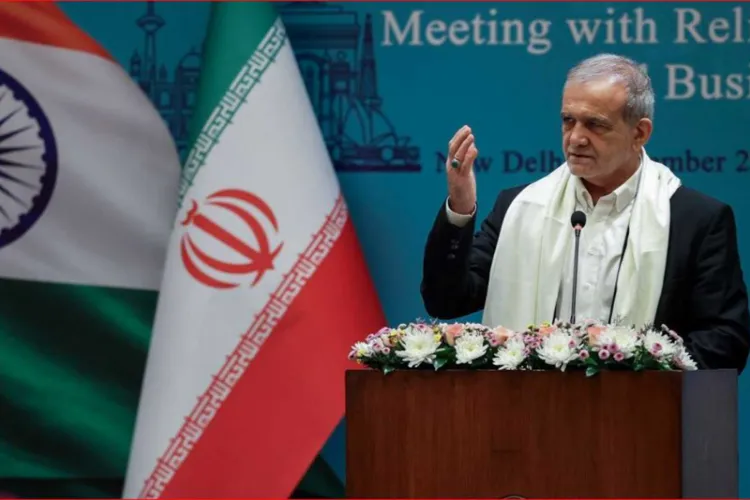 Iranian President Masoud Pezeshkian 