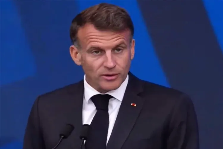French President Emmanuel Macron 