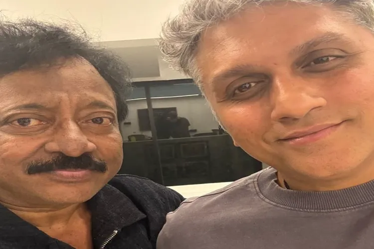 Filmmakers Ram Gopal Varma and Mohit Suri 