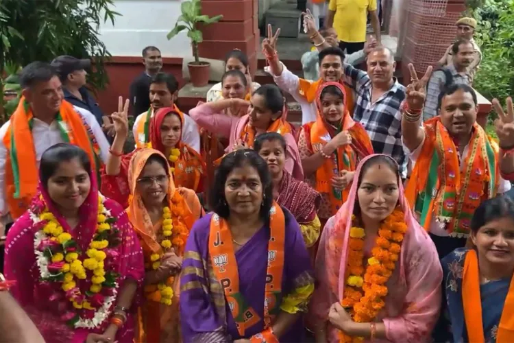 BJP wins 53 wards in Udaipur Municipal Corporation elections