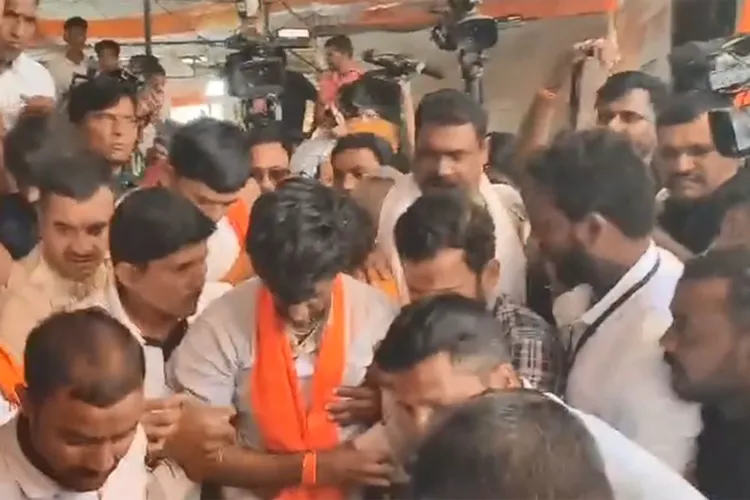 Maratha quota activist Manoj Jarange Patil 