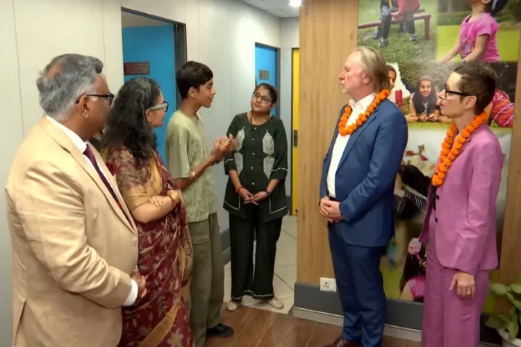 Australian High Commissioner to India Philip Green visits I Can Hear Foundation’s SpHear Clinic in New Delhi 