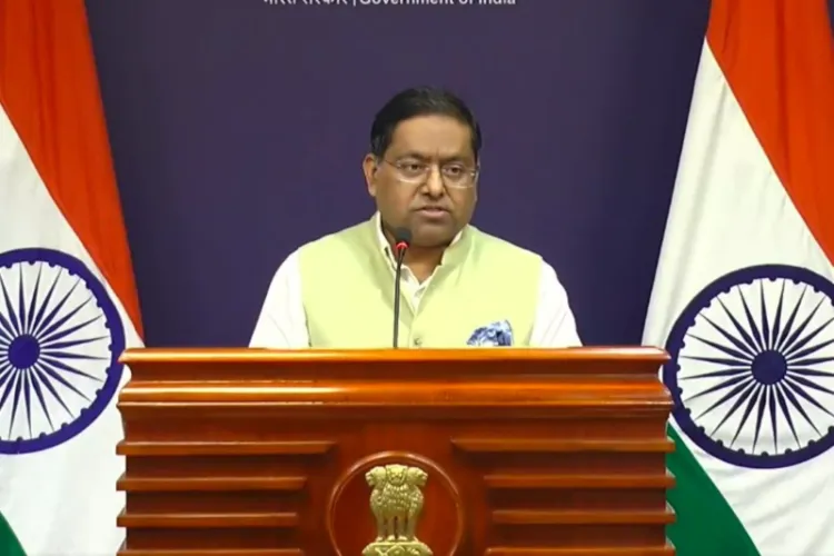 MEA spokesperson Randhir Jaiswal